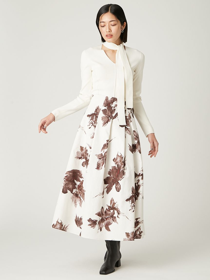 ボウタイVネックニットトップス(ニット)｜トップス｜FRAY I.D（フレイ