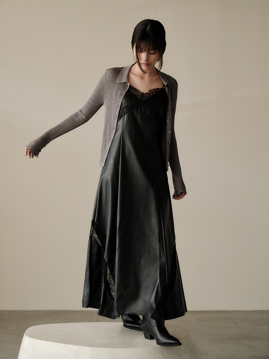 FRAY I.D ぽぽ ノースリポロニットジレ（ニット）｜FRAY I.D（フレイ