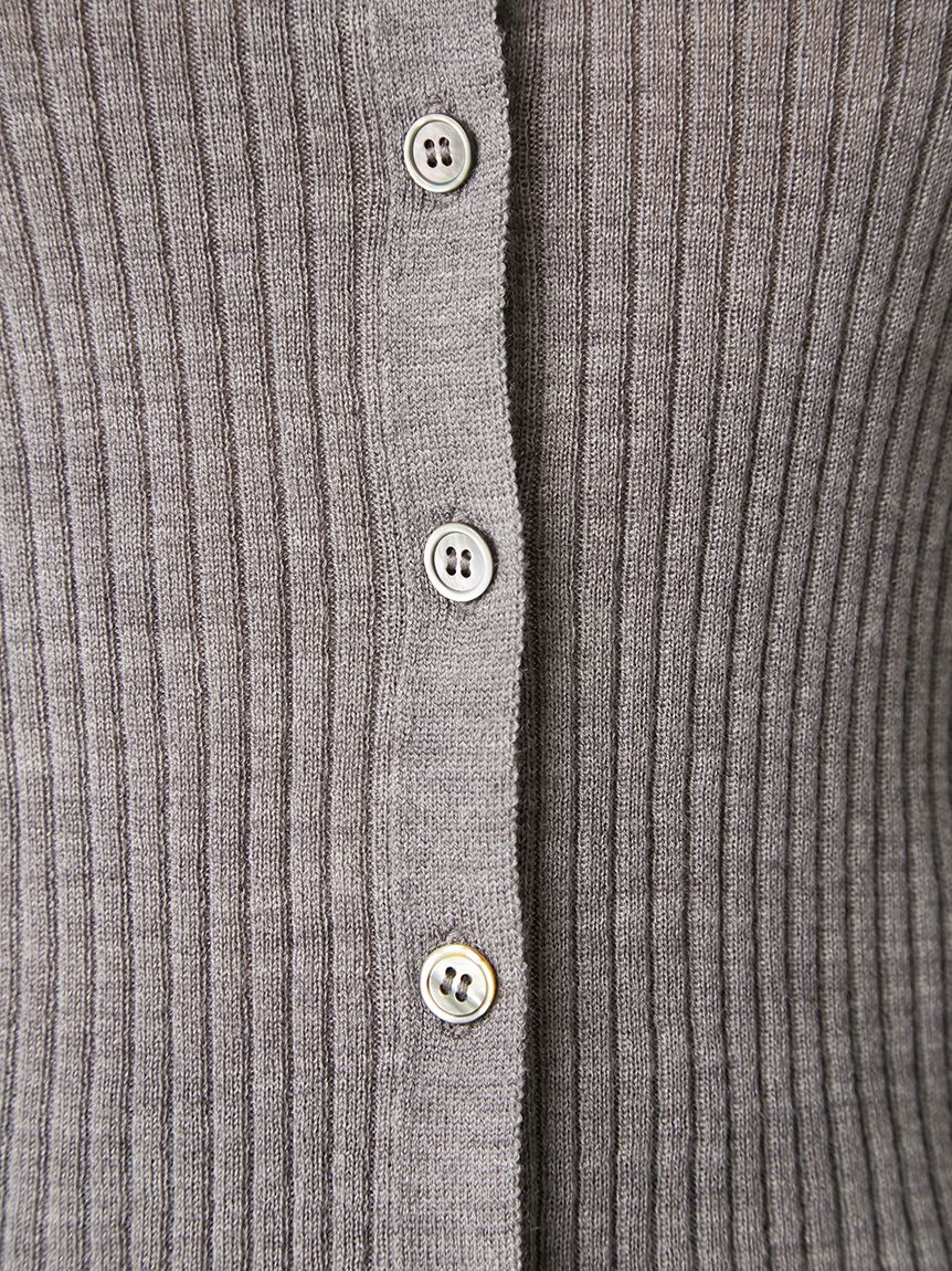 ウールブレンドポロカラーニット(ニット)｜トップス｜FRAY I.D