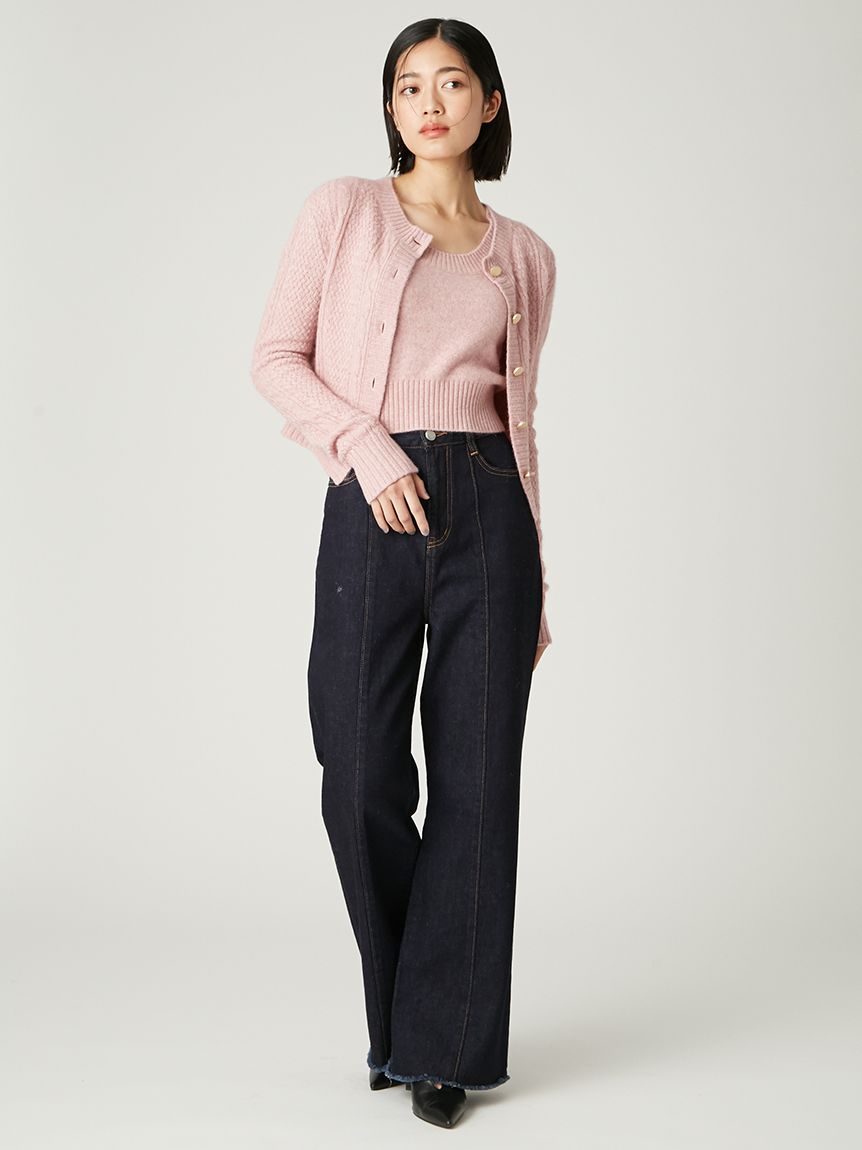 ラクーンケーブルニットアンサンブル(アンサンブル)｜トップス｜FRAY