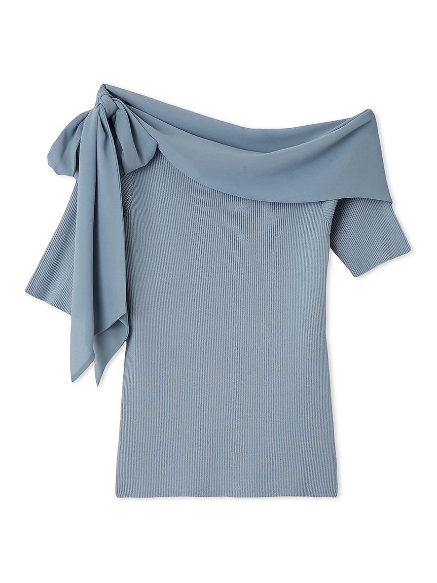 シフォンリボンオフショルニット(ニット)｜トップス｜FRAY I.D