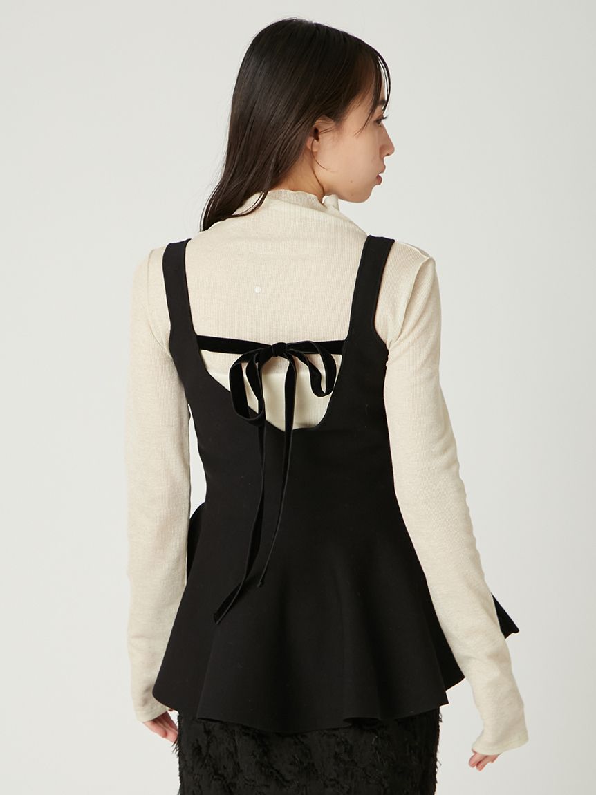 ペプラムフレアニットタートルセット(ニット)｜トップス｜FRAY I.D