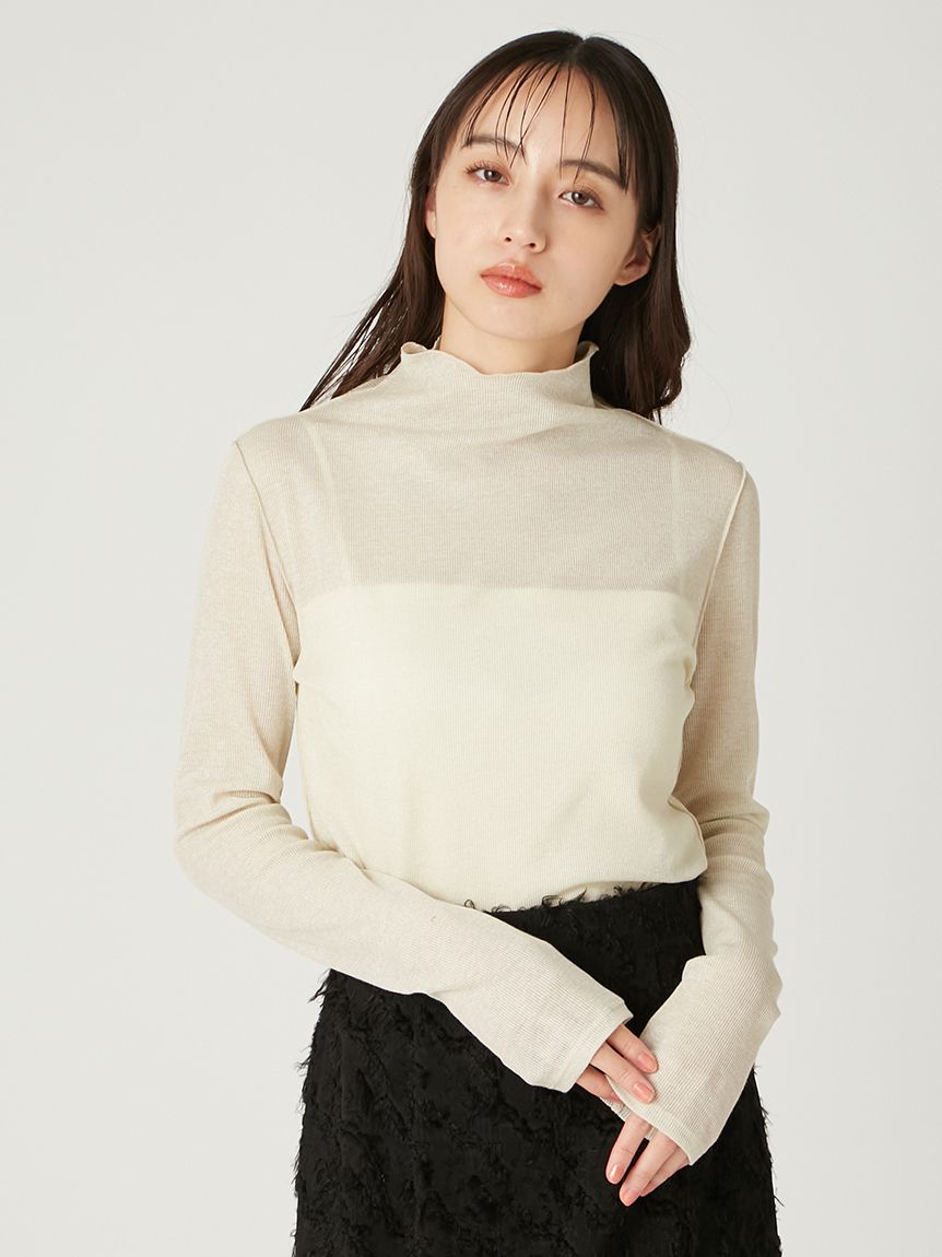 ペプラムフレアニットタートルセット(ニット)｜トップス｜FRAY I.D