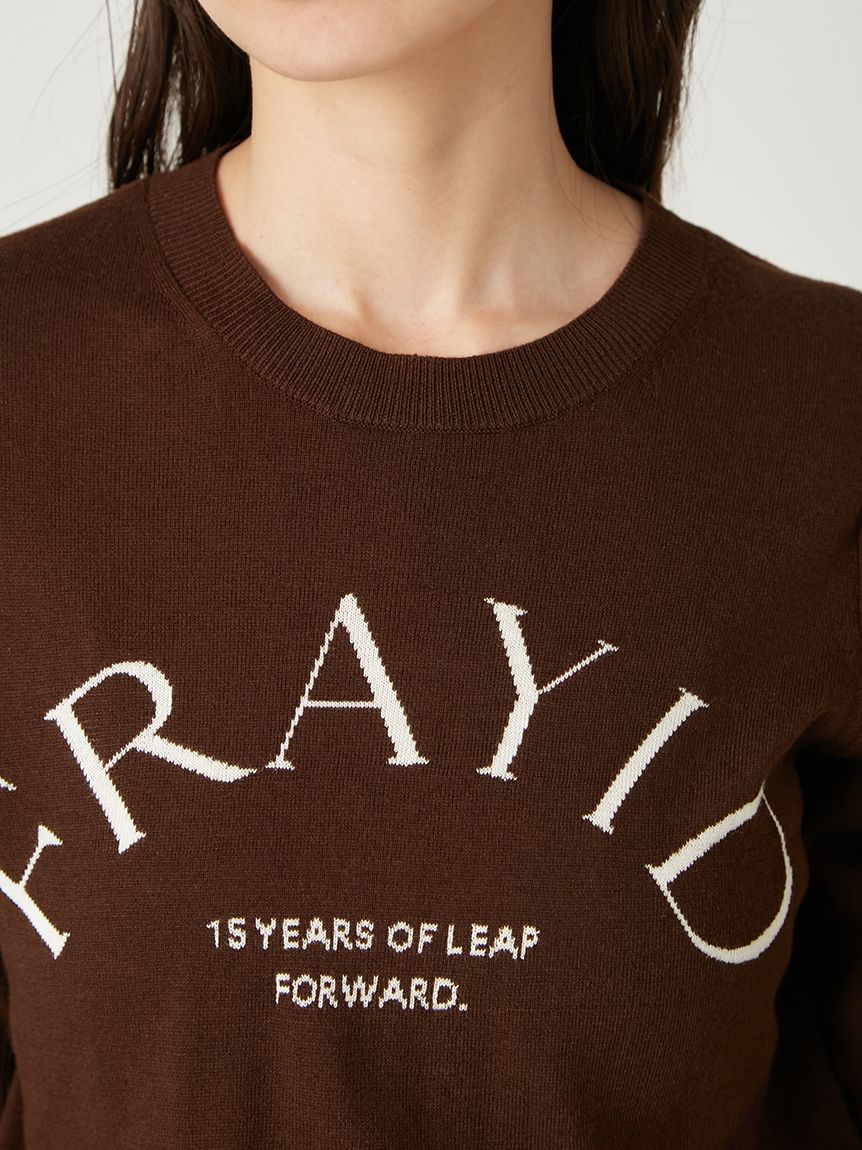 フレイアイディー　15thオリジナルロゴプルオーバー FRAY I.D 15thオリジナルロゴジップフーディー(カットソー)｜トップス