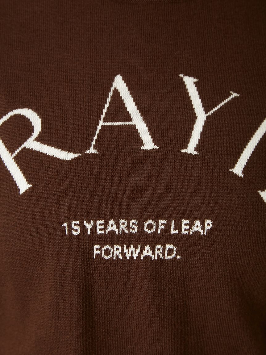 15thインターシャロゴニットプルオーバー(ニット)｜トップス