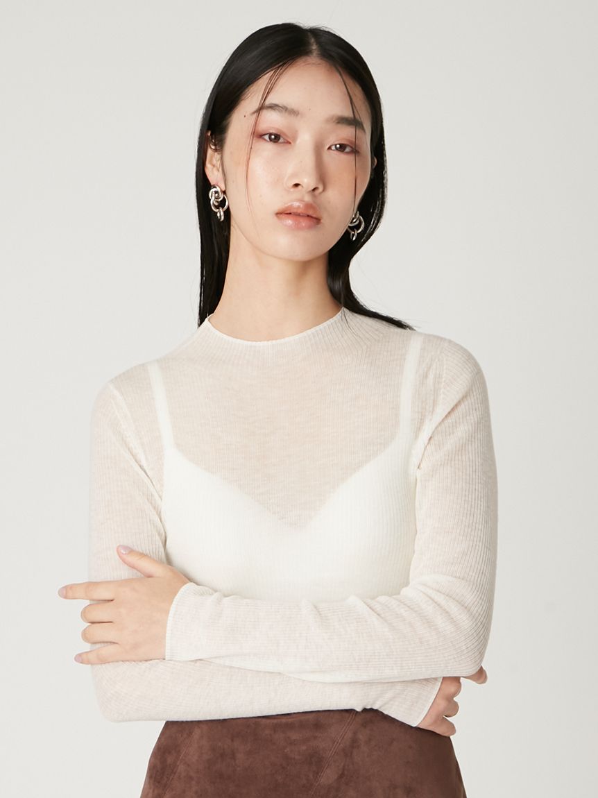 ウールシアーニット(ニット)｜トップス｜FRAY I.D（フレイ アイディー