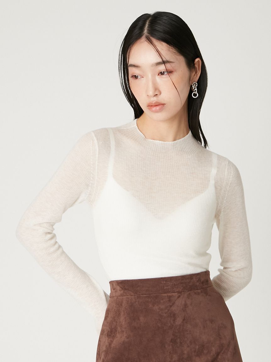 ウールシアーニット(ニット)｜トップス｜FRAY I.D（フレイ アイディー