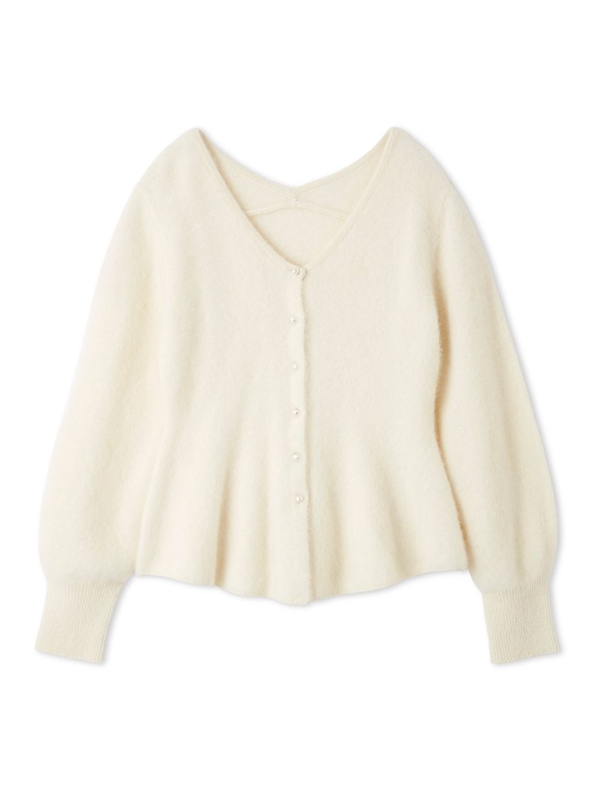 フォックスカシミアペプラムカーディガン(ニット)｜トップス｜FRAY I.D