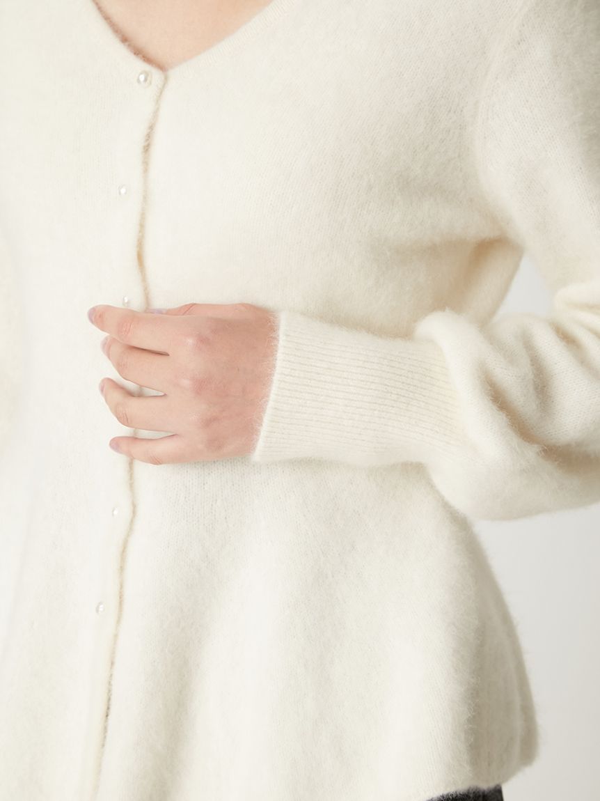 フォックスカシミアペプラムカーディガン(ニット)｜トップス｜FRAY I.D