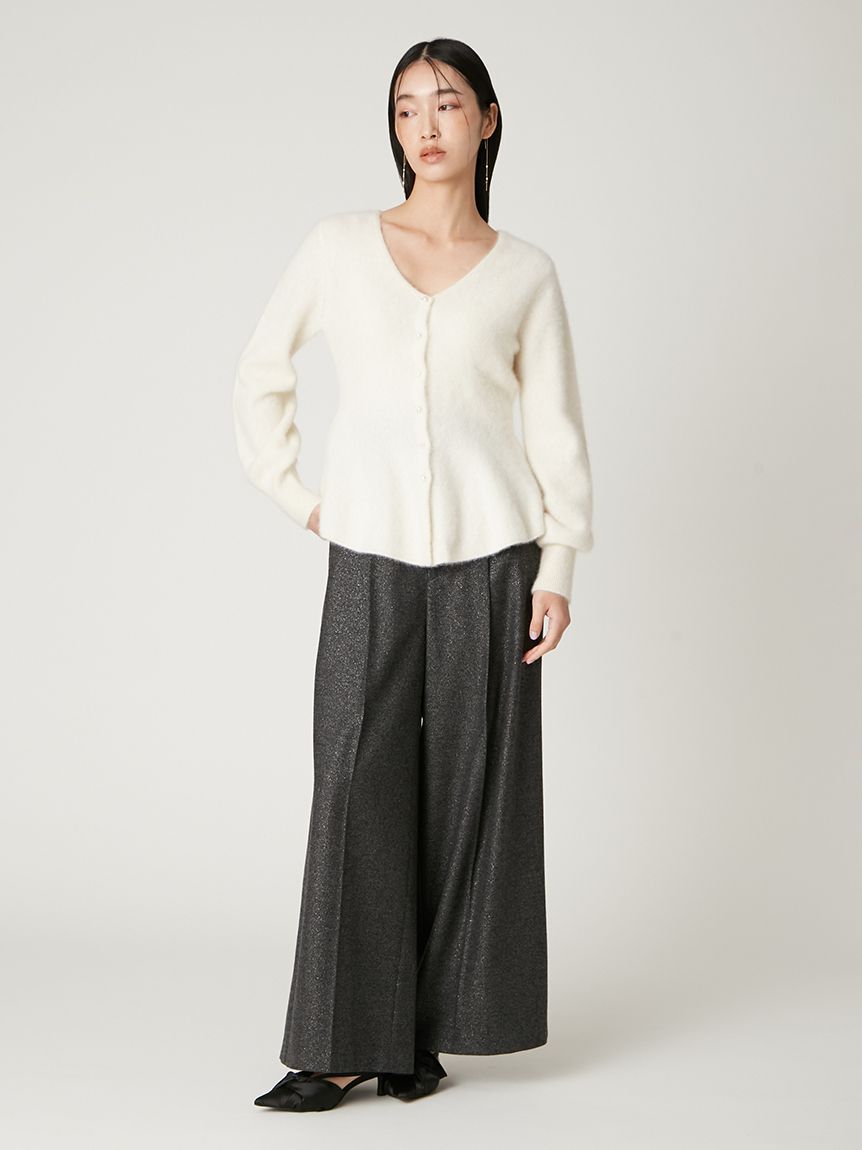 FRAY I.D FOXカシミアペプラムカーディガン フォックスカシミアペプラムカーディガン(ニット)｜トップス｜FRAY I.D