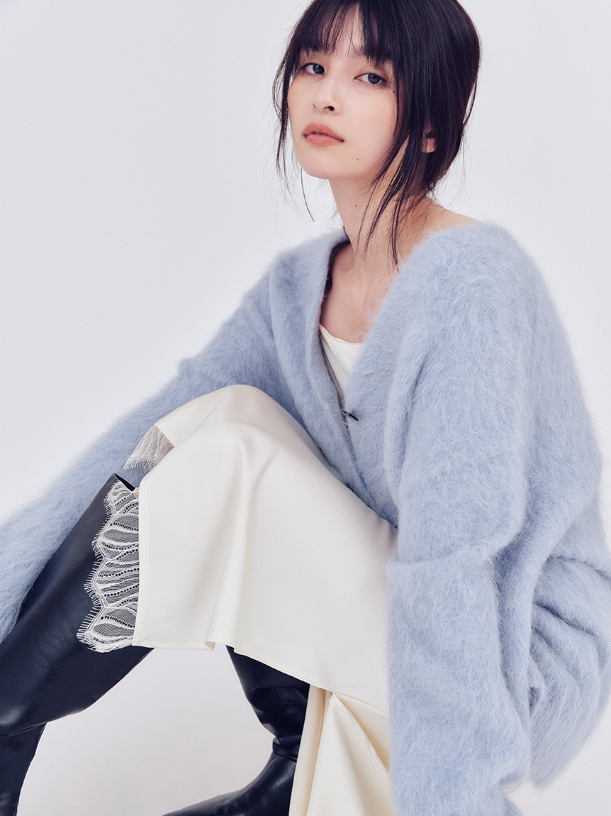 FRAY I.D スーリーアルパカルーズニット FRAY I.D（フレイアイディー）の「スーリーアルパカルーズニット