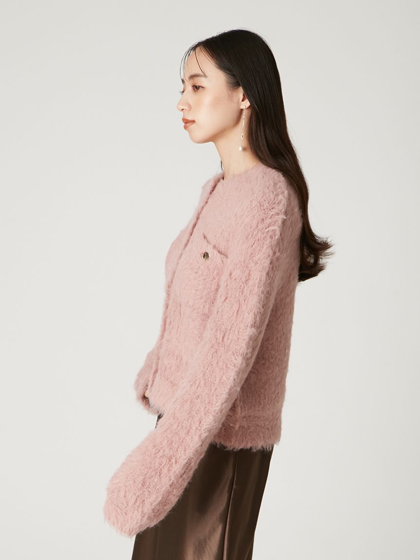 モヘアシャギーニットカーディガン(カーディガン)｜トップス｜FRAY I.D