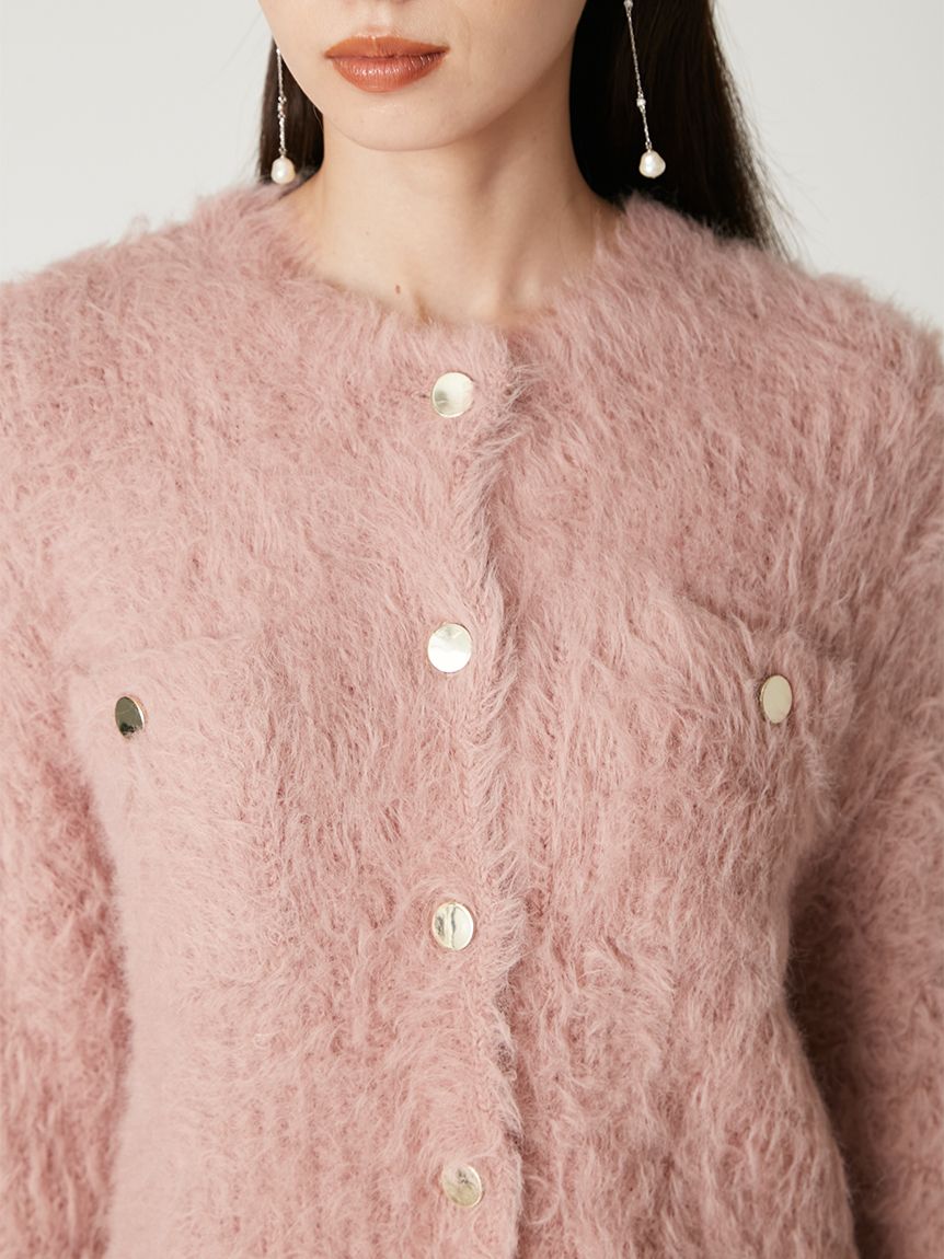 モヘアシャギーニットカーディガン(カーディガン)｜トップス｜FRAY I.D