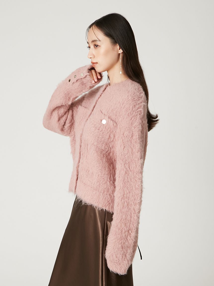 モヘアシャギーニットカーディガン(カーディガン)｜トップス｜FRAY I.D