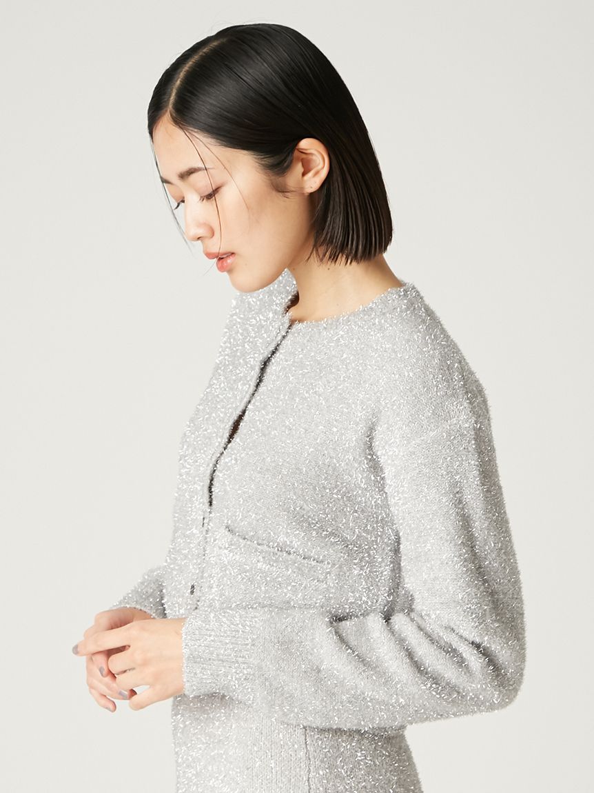 スパークルフェザーカーディガン(カーディガン)｜トップス｜FRAY I.D