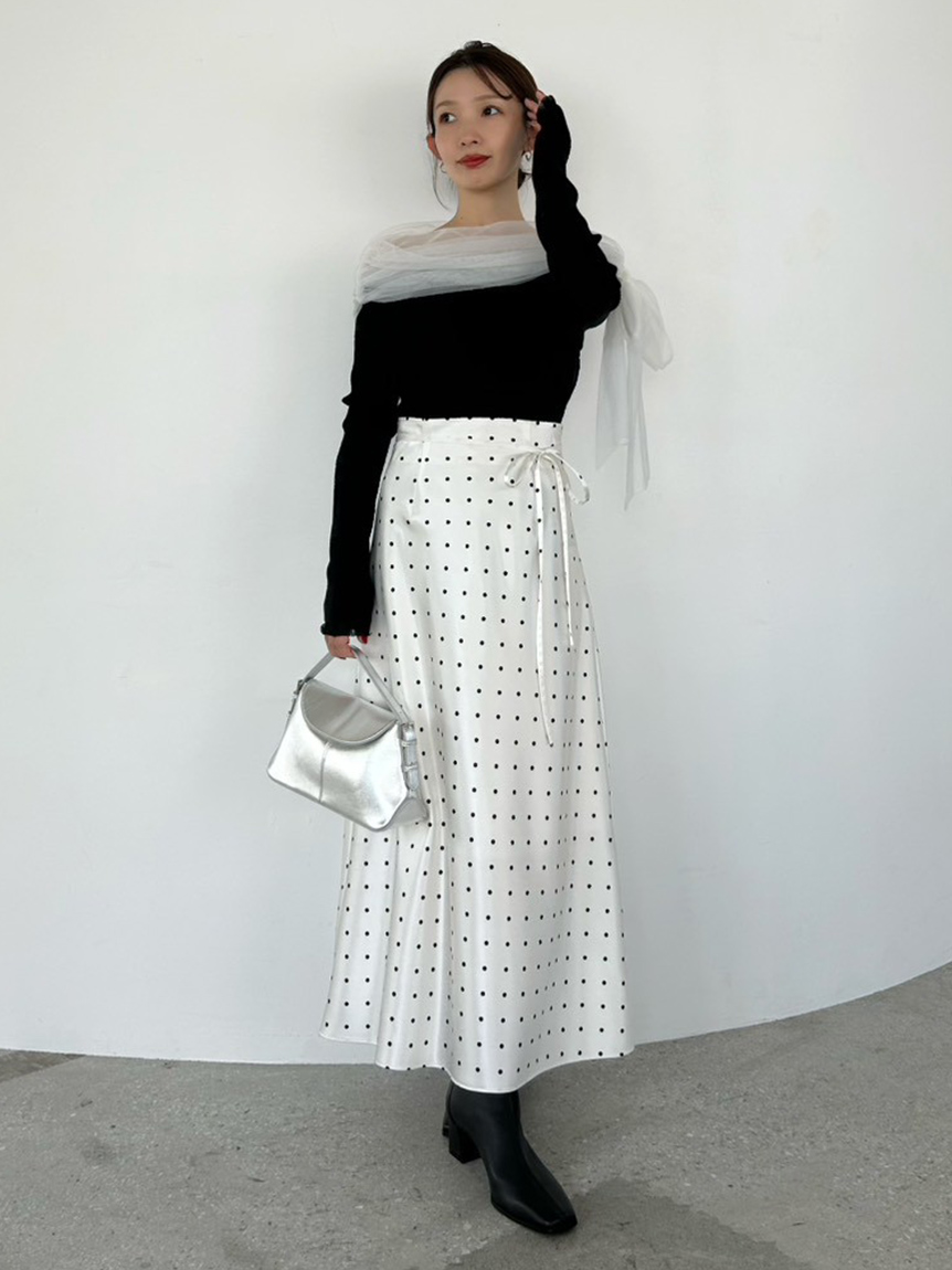 3wayリボンオフショルニットプルオーバー(ニット)｜トップス｜FRAY I.D