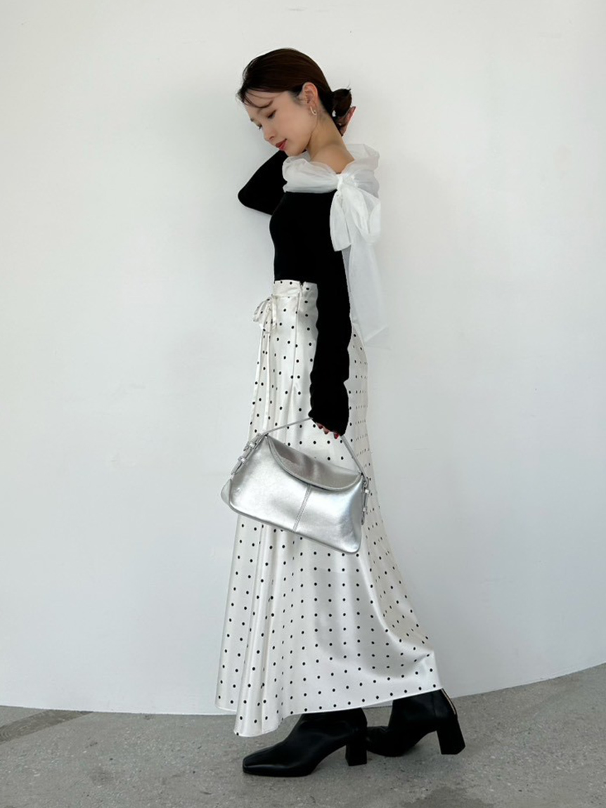 3wayリボンオフショルニットプルオーバー(ニット)｜トップス｜FRAY I.D