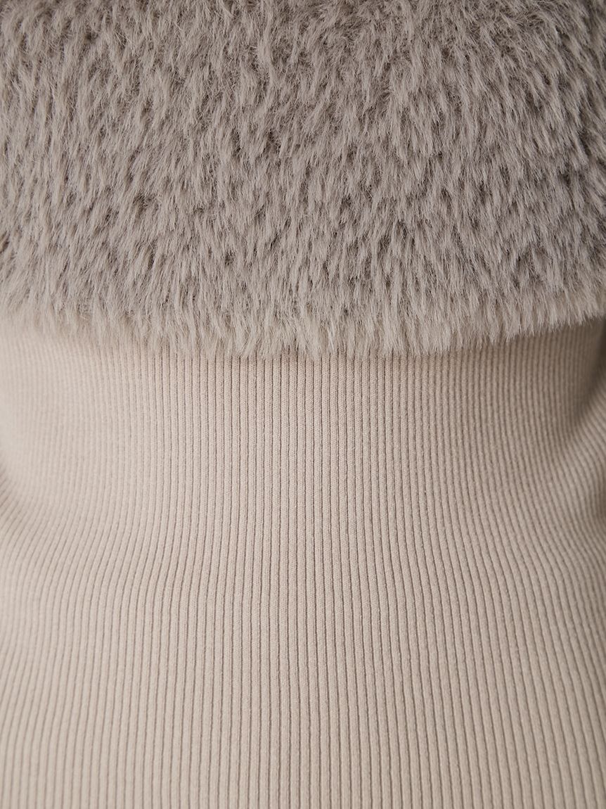 ファーケープニット(ニット)｜トップス｜FRAY I.D（フレイ