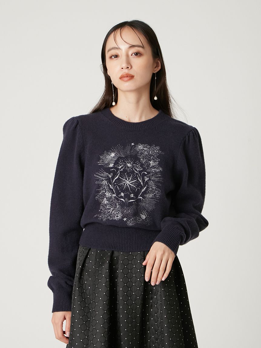 エトワールエンブロイダリーニット(ニット)｜トップス｜FRAY I.D