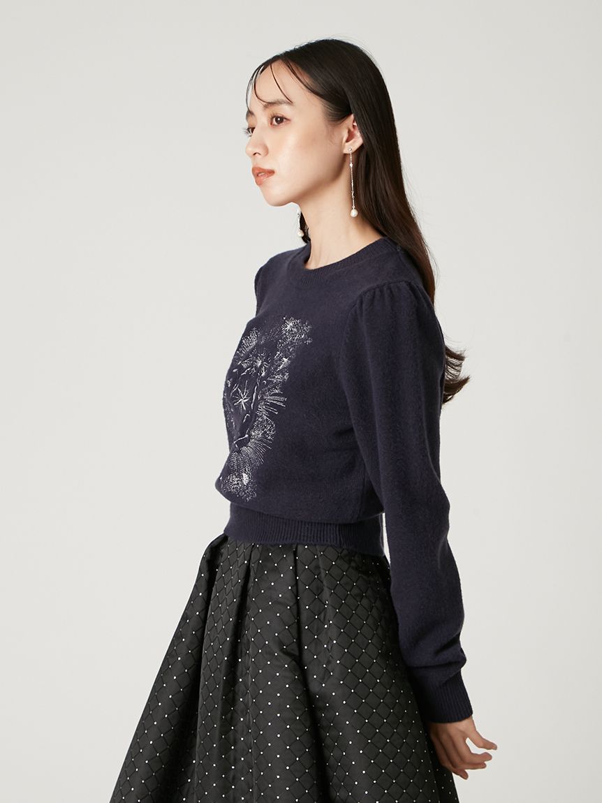 エトワールエンブロイダリーニット(ニット)｜トップス｜FRAY I.D