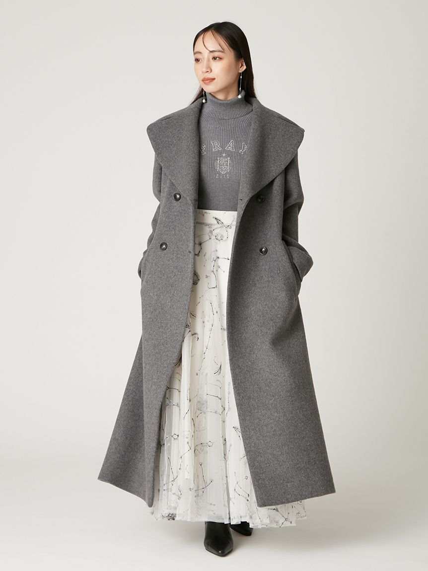 カレッジエンブロイダリーリブタートルニット(ニット)｜トップス｜FRAY