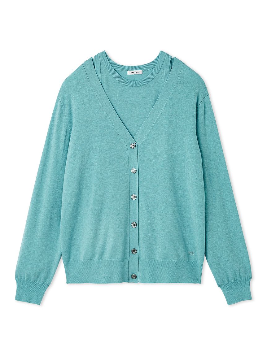 FRAYI.D カシミヤシルクニットアンサンブル+ニットショートパンツ FRAY I.D（フレイ・アイディー） パンツ ウォッシャブルカシミヤシルク