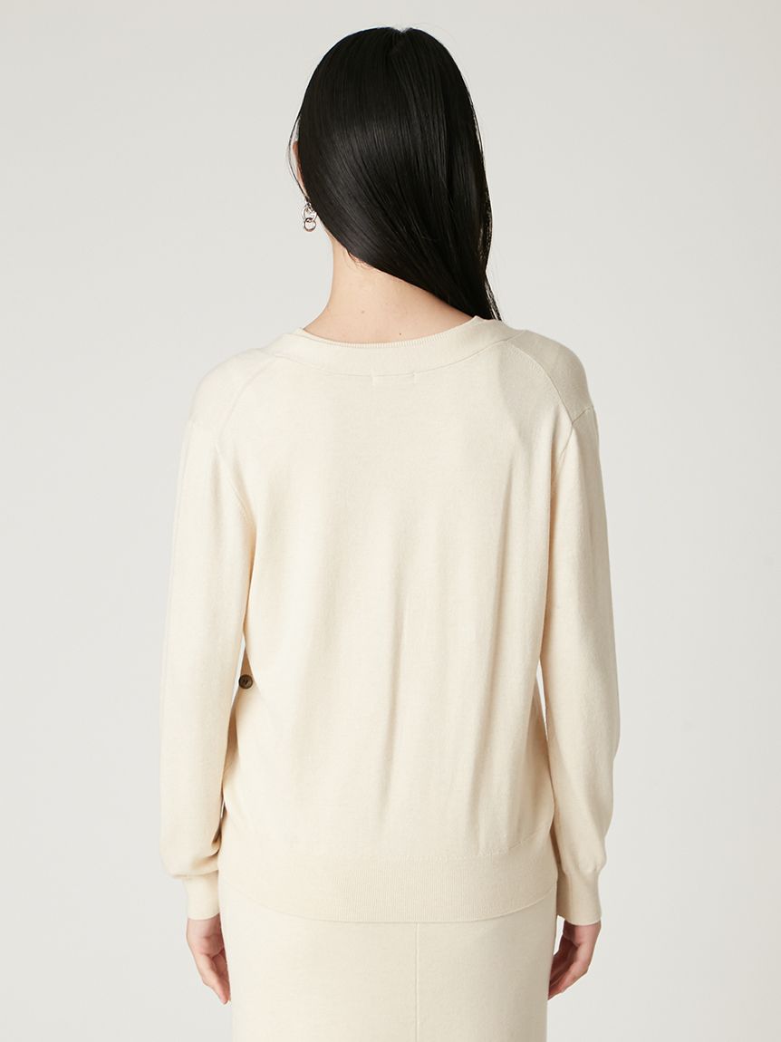 ウォッシャブルカシミヤシルクニットアンサンブル／ウォッシャブル