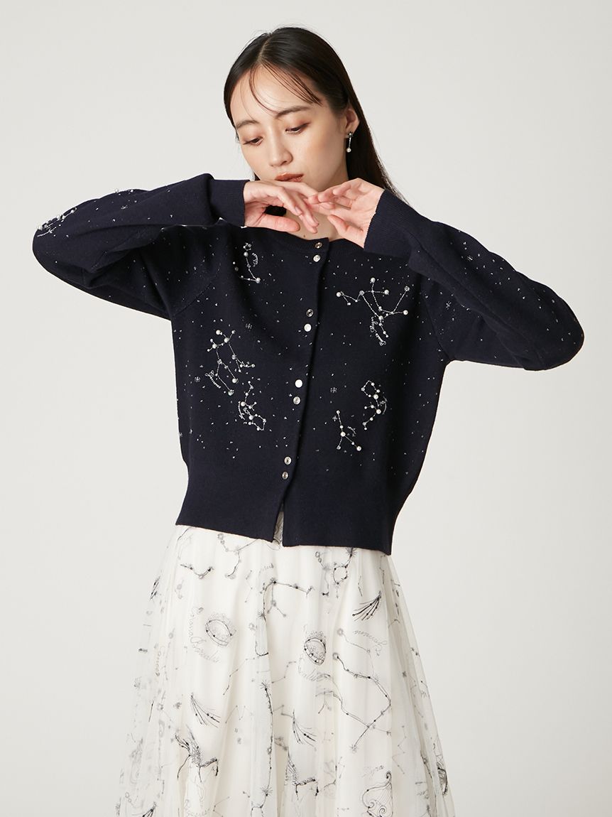 エトワールエンブロイダリーカーディガン(ニット)｜トップス｜FRAY I.D