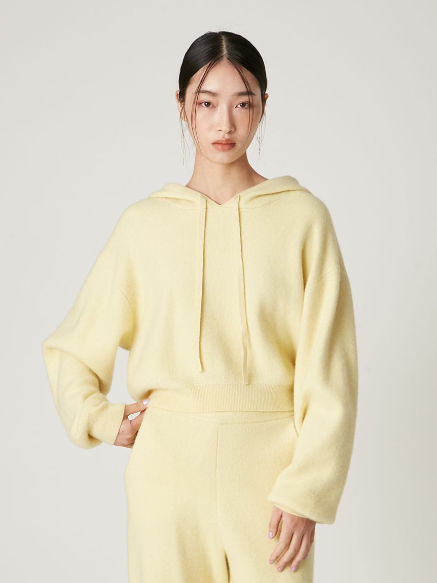 fray.id ショートニットフーディー FRAY I.D（フレイアイディー）の「ショートニットフーディー（ニット