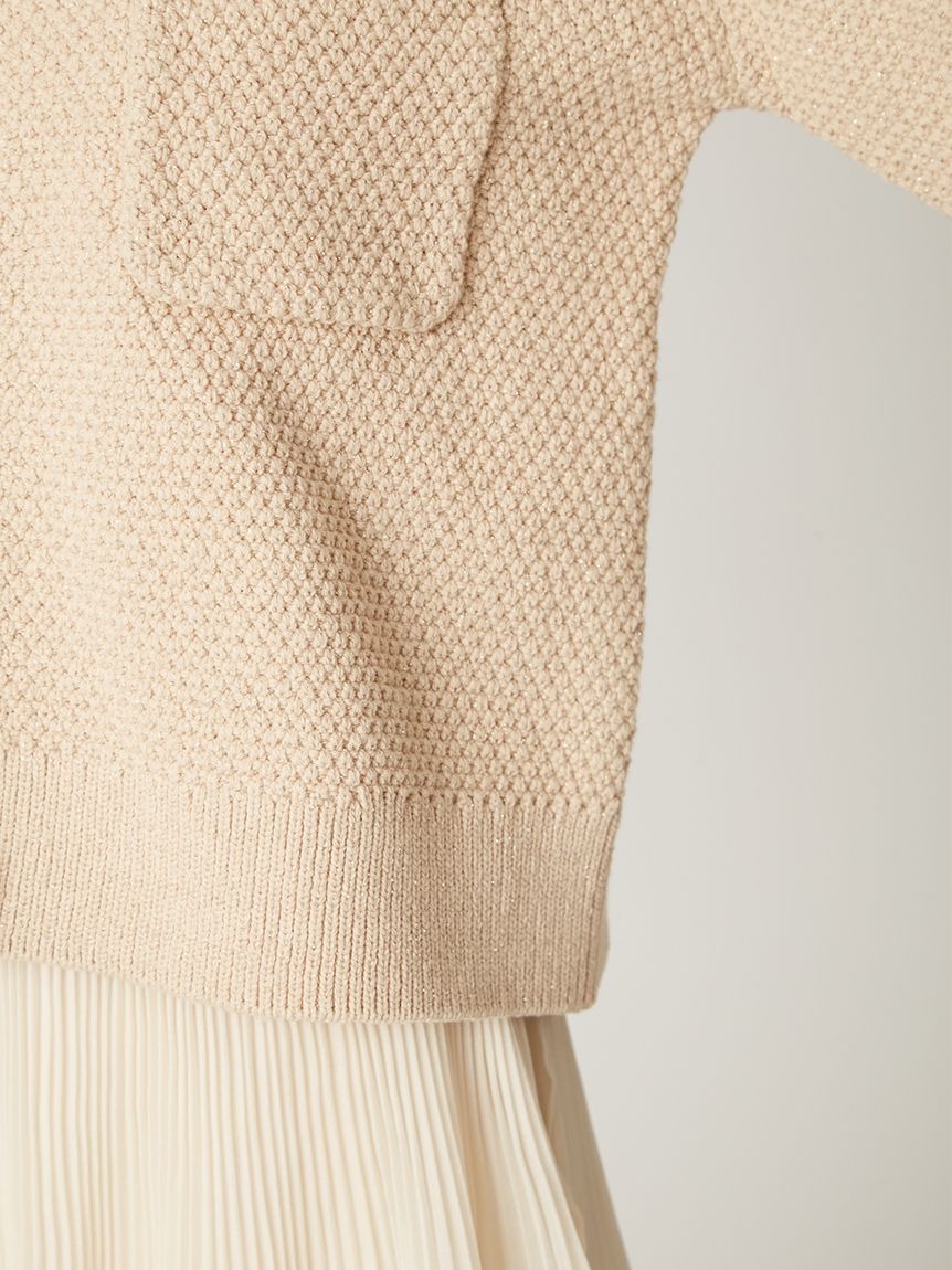 金釦コンパクトニットツイードカーディガン(ニット)｜トップス｜FRAY