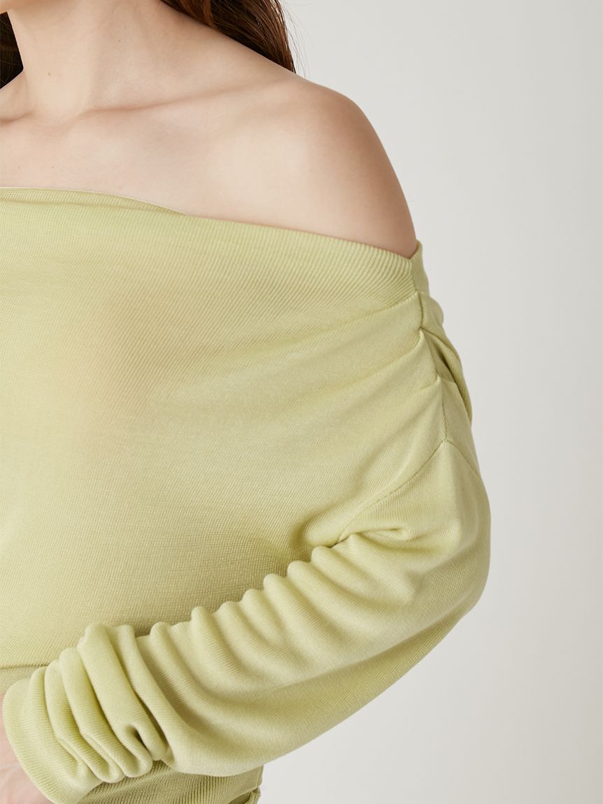 アシンメトリーオフショルニットトップス(ニット)｜トップス｜FRAY I.D