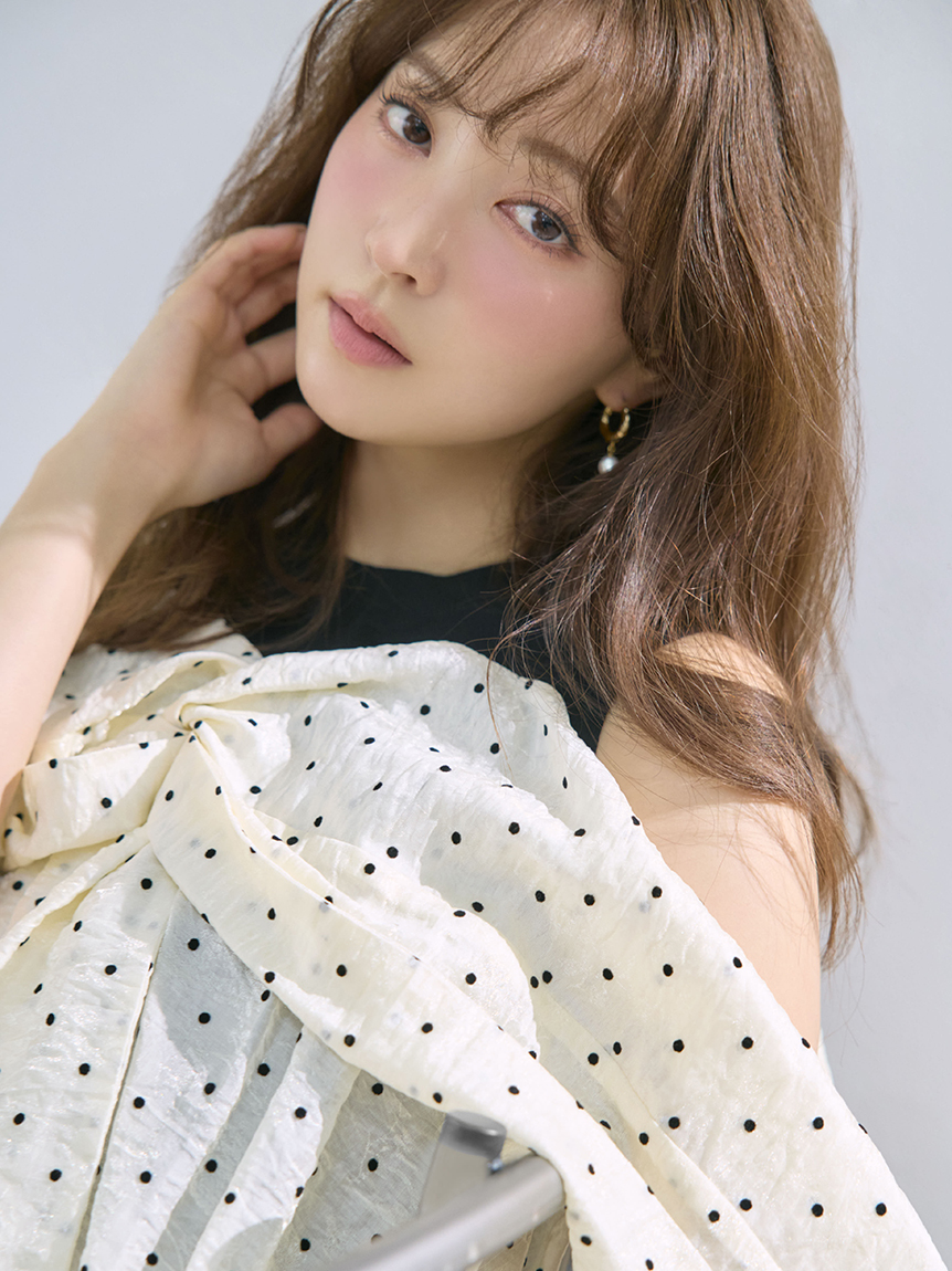 FRAY I.D フレイアイディー　カットコンビペプラムトップス　新品タグ付き ニットコンビペプラムトップス(ニット)｜トップス｜FRAY I.D（フレイ