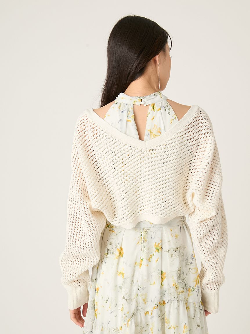 リネンコットンニットボレロカーディガン(ニット)｜トップス｜FRAY I.D