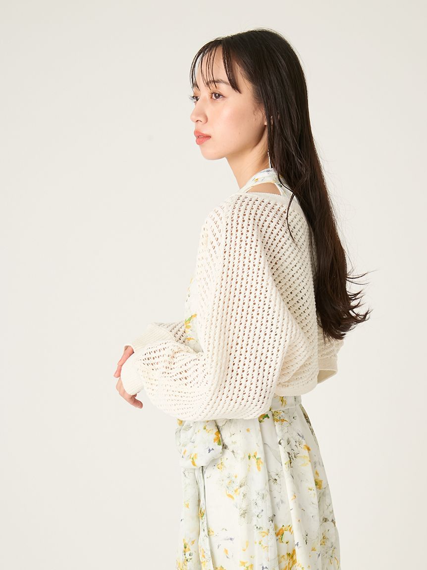 リネンコットンニットボレロカーディガン(ニット)｜トップス｜FRAY I.D