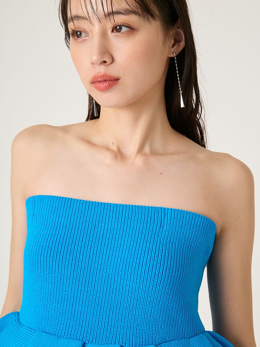 ランダムペプラムニットベアトップス(ニット)｜トップス｜FRAY I.D