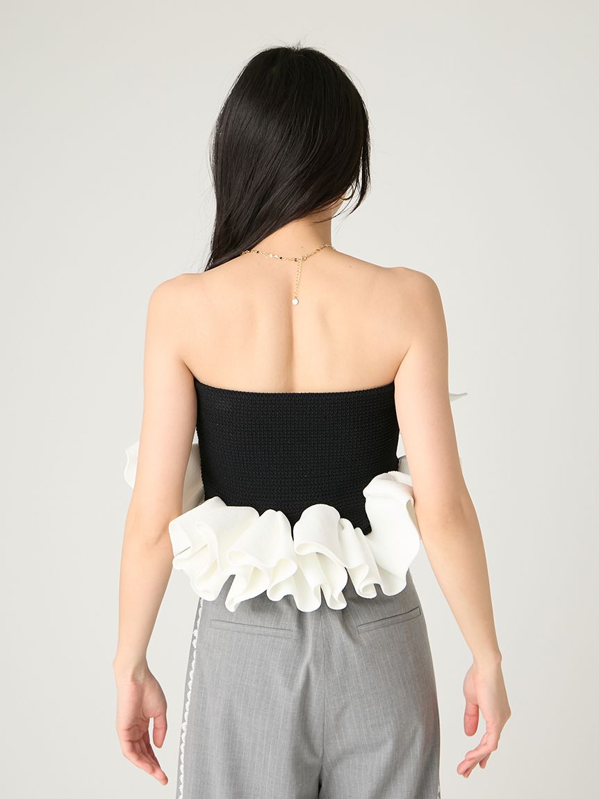 フレイIDお花型押しニット フラワーモチーフシュシュ(ヘアクリップ・シュシュ)｜ファッション雑貨