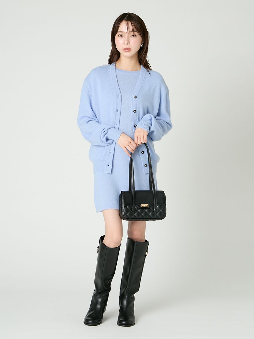 カシミア100％2wayカシュクールカーディガン(ニット・セーター)｜TOPS