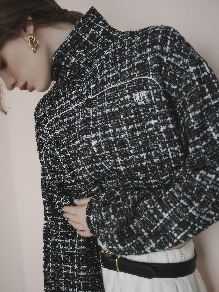 ツイーディトラックブルゾン(ジャケット)｜アウター｜FURFUR（ファー