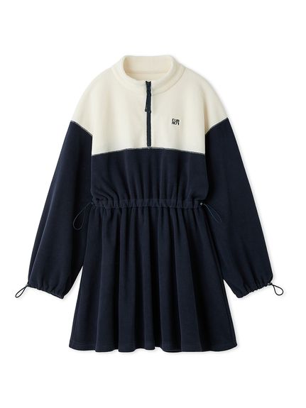バイカラーフリースミニワンピース(ミニワンピース)｜DRESS｜FURFUR