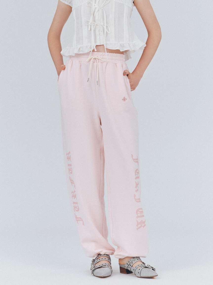 ロゴプリントスウェットパンツ(ロングパンツ)|ボトムス|FURFUR ロゴプリントスウェットパンツ(ロングパンツ)|ボトムス|FURFUR