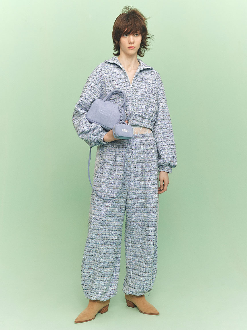 ツイーディトラックブルゾン(ジャケット)｜アウター｜FURFUR（ファー