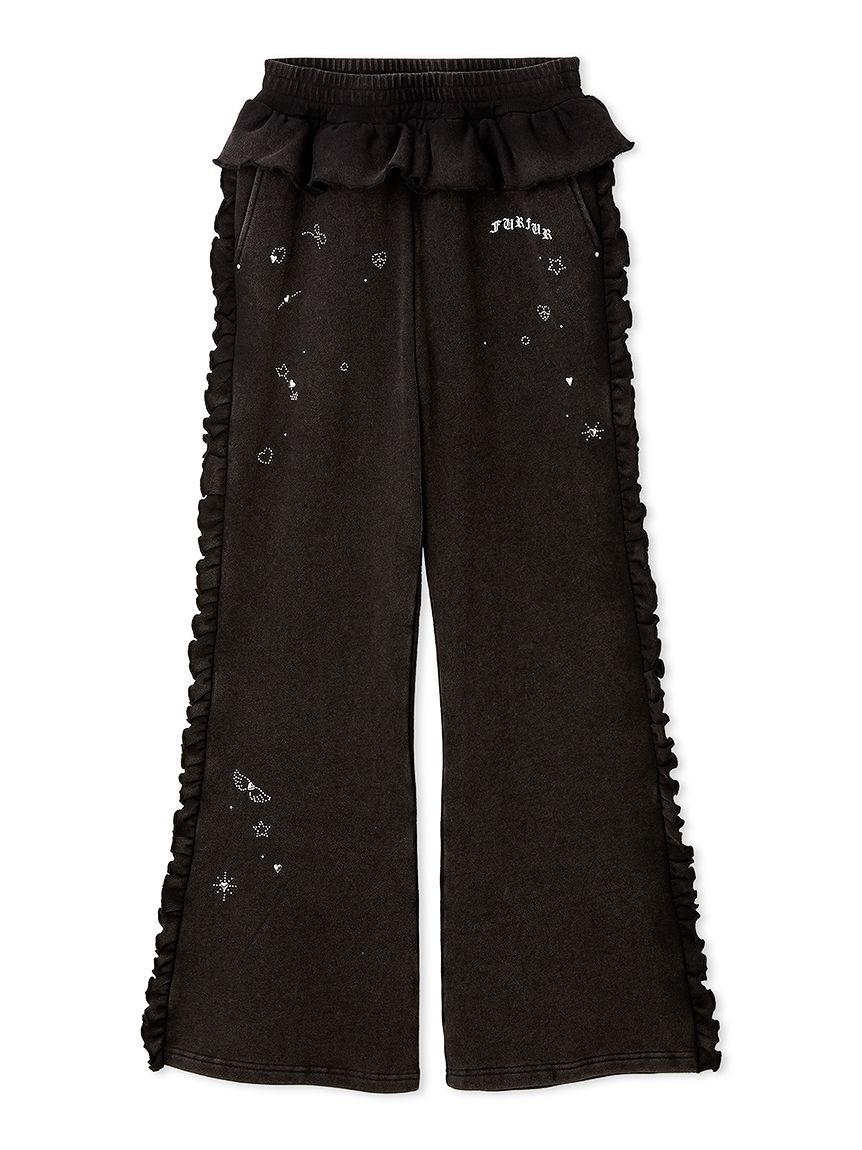 フリルスウェットパンツ(スウェット)｜トップス｜FURFUR（ファーファー