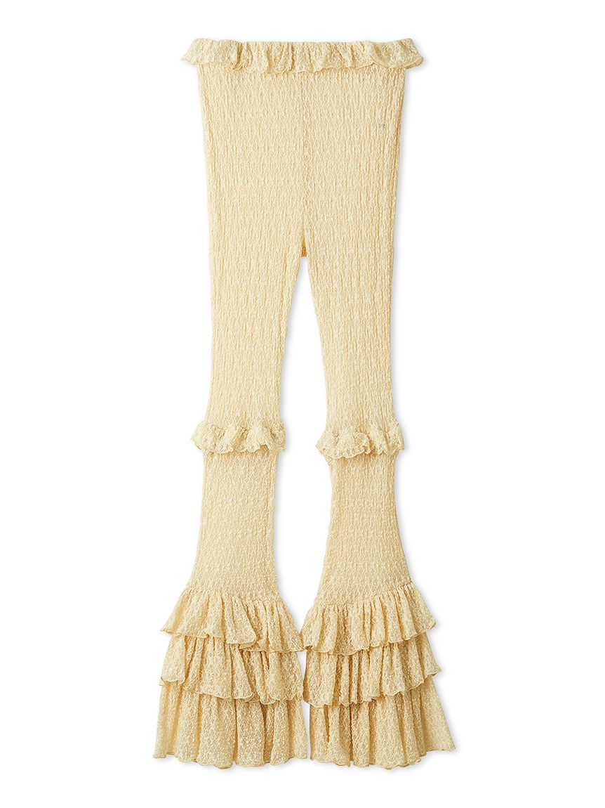 ティアードフリルレースパンツ(ロングパンツ)｜PANTS｜FURFUR（ファー