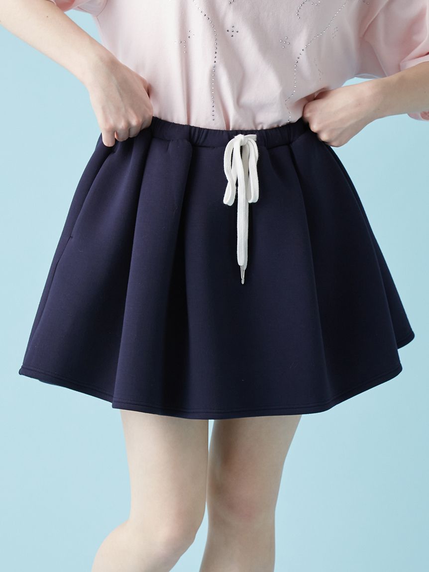 WEB・一部店舗限定カラー】ポンチフレアミニスカート(ミニスカート