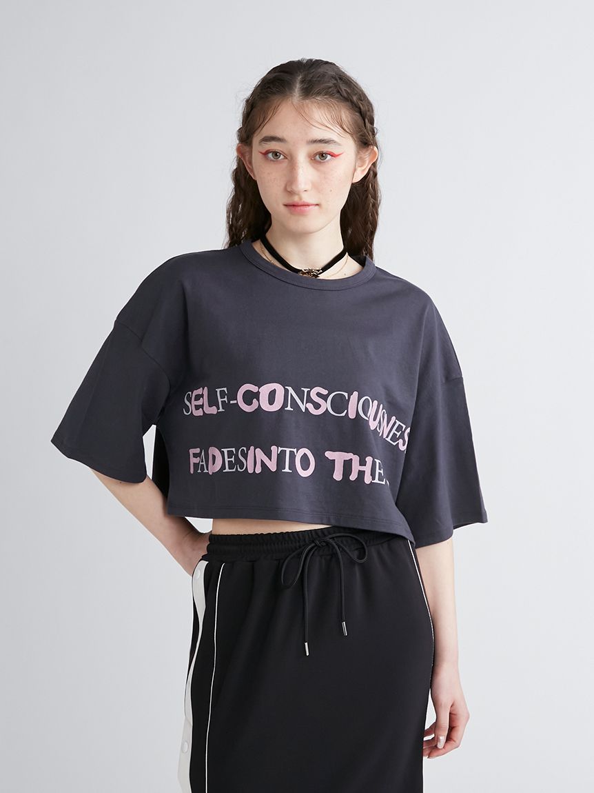 Acne Studios クロップドTシャツ季節感秋 - Tシャツ/カットソー(半袖