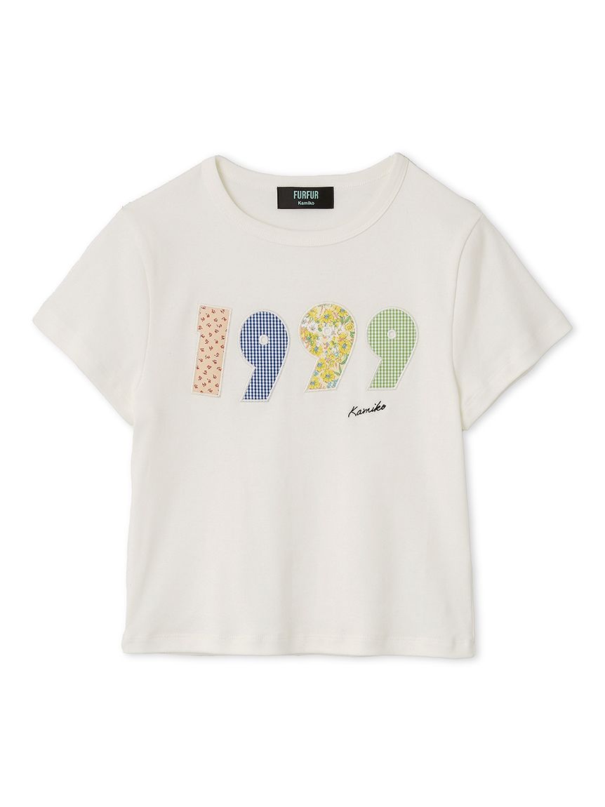 上國料萌衣コラボ】1999アップリケTシャツ(Tシャツ)｜トップス