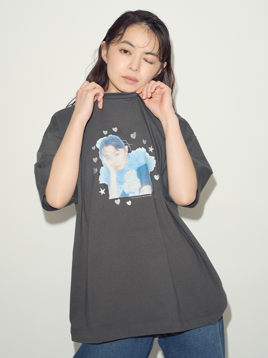 上國料萌衣コラボ】カラーポートレートTシャツ（UNISEX）(T
