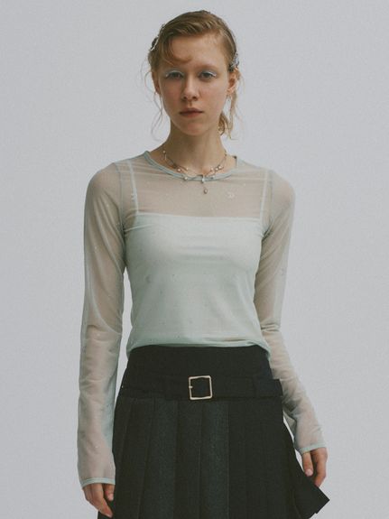 Twilightモチーフシアートップス(Tシャツ／カットソー)｜トップス