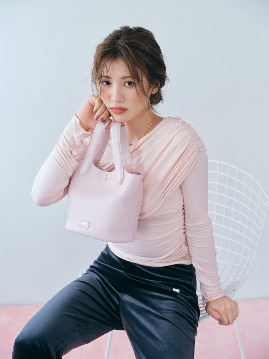 ソフトドレープカットトップス(Tシャツ／カットソー)｜トップス