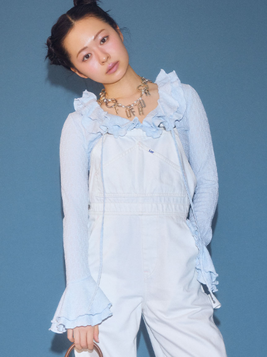 ラッフルフリルプルオーバー(Tシャツ／カットソー)｜トップス｜FURFUR